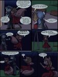  2012 3:4 anthro babystar biped comic detailed_background dialogue duo english_text female fur gem_(babystar) hair hi_res male mammal rodent sciurid standing text 