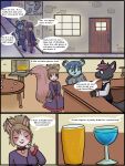  2012 3:4 anthro babystar biped comic detailed_background dialogue english_text female fur gem_(babystar) group hair hi_res male mammal rodent sciurid standing text trio 