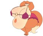  absurd_res anthro anthrofied belly belly_overhang big_belly big_breasts bikini breasts buizel clothing digital_media_(artwork) dipstick_tail female footwear frilly hands_behind_head hi_res huge_breasts huge_thighs hyper hyper_belly kalnareff markings multi_tail navel nintendo overweight overweight_anthro overweight_female pok&eacute;mon pok&eacute;mon_(species) raised_arms sandals solo swimwear tail_markings thick_thighs video_games 