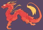  absurd_res antlers asian_mythology doughtea dragon east_asian_mythology eastern_dragon fangs feral floating hi_res horn male mythology reptile sauce_(doughtea) scalie simple_background solo tail_tuft talons tuft whiskers 