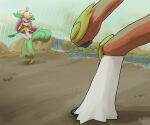  battle female fight fusion hi_res infernape lilligant male male/male medicham nintendo pok&eacute;mon pok&eacute;mon_(species) video_games 