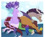  absurd_res anal anthro classical_unicorn discord_(mlp) friendship_is_magic hasbro hi_res huge_filesize male male/male my_little_pony tatemil 