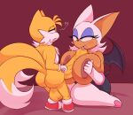  age_difference anthro anthro_on_anthro behniis big_breasts breast_play breasts canid canine chiropteran female fox genitals hi_res huge_breasts male male/female mammal miles_prower older_female penis rouge_the_bat sega sex sonic_the_hedgehog_(series) titfuck younger_male 