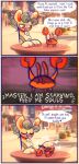  &lt;3 :3 arthropod comic crab crustacean decapoda dialogue english_text hasbro hitch_trailblazer_(mlp) malacostracan marine mc_snipsalot_(mlp) mlp_g5 my_little_pony petting sash sockiepuppetry text 