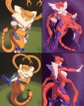  absurd_res animal_humanoid anthro armor back_tuft bandai_namco big_breasts big_butt breasts butt cat_humanoid cel_shading chest_tuft clothed clothing cross_pupils digimon digimon_(species) digimon_adventure domestic_cat duo felid felid_humanoid feline feline_humanoid felis female feral floating fur genitals green_eyes green_markings hi_res humanoid looking_at_viewer maine_coon mammal mammal_humanoid markings meicrackmon meicrackmon_vicious_mode multiple_poses multiple_positions nipples nude orange_body orange_fur partially_clothed pose purple_markings pussy red_eyes sacrificabominat shaded smile smiling_at_viewer smirk thick_thighs tuft two_versions wide_hips 