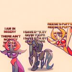  1:1 antlers arthropod changeling dialogue english_text female friendship_is_magic hasbro hi_res hole_(anatomy) horn male meme my_little_pony pharynx_(mlp) queen_chrysalis_(mlp) reformed_changeling sockiepuppetry text thorax_(mlp) 