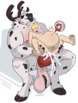  abdominal_bulge abs alex_dowski anthro anthro_dominating_human anthro_penetrating anthro_penetrating_human antlers balls big_balls big_dom_small_sub big_penis blonde_hair blush bodily_fluids breath carry_position carrying carrying_partner cervid cum cum_in_ass cum_inflation cum_inside cum_while_penetrated dominant dominant_anthro dominant_male duo ejaculation excessive_cum fur genital_fluids genitals hair hi_res holding_partner horn human human_on_anthro human_penetrated illbarks impregnation inflation internal interspecies larger_anthro larger_male looking_pleasured male male/male mammal nipple_piercing nipples nude orgasm pecs penetration penis piercing pregnant pregnant_male saggy_balls sex signature simultaneous_orgasms size_difference smaller_human smaller_male smaller_penetrated spots spotted_body spotted_fur submissive submissive_human submissive_male sweat white_body white_fur 
