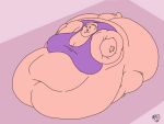 2018 3_toes 4:3 5_fingers anthro barefoot batspid2 belly big_belly big_breasts big_butt biped bird&#039;s-eye_view black_eyebrows black_eyelashes bottomless bottomless_anthro bottomless_female breasts butt claws cleavage clothed clothing crop_top digital_drawing_(artwork) digital_media_(artwork) double_chin eyebrows feet female fingers flabby_arms flat_colors frill_(anatomy) full-length_portrait head_crest head_frill high-angle_view huge_breasts huge_butt huge_thighs hyper hyper_belly hyper_breasts hyper_butt hyper_hips hyper_thighs immobile juna_(batspid2) lizard looking_up_at_viewer membrane_(anatomy) membranous_frill morbidly_obese morbidly_obese_anthro morbidly_obese_female navel non-mammal_breasts obese obese_anthro obese_female open_mouth overweight overweight_anthro overweight_female pink_body pink_scales pink_tongue portrait purple_clothing purple_eyes purple_topwear reptile scales scalie shirt signature solo tail thick_thighs toe_claws toes tongue topwear weight_gain white_claws