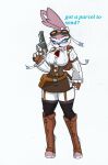 anthro big_breasts breasts eeveelution female generation_6_pokemon hi_res nintendo pace-maker pokemon pokemon_(species) small_waist solo steampunk sylveon thick_thighs wide_hips