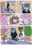  2016 anthro babystar biped comic detailed_background dialogue duo english_text female fur gem_(babystar) hair hi_res lying male mammal rodent sciurid standing text 