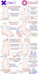 commentary english_commentary english_text feet foot_focus guide highres how_to multiple_views original simple_background white_background yoshimura_takuya 
