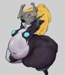 areola armor belly big_areola big_butt blonde_hair breasts butt female hair hands_behind_head headgear helmet hi_res huge_areola huge_belly huge_butt huge_hips huge_thighs humanoid humanoid_pointy_ears imp inverted_nipples markings midna navel nintendo nipples open_mouth overweight overweight_female overweight_humanoid oxart short_stack small_breasts solo the_legend_of_zelda thick_thighs twili twilight_princess wide_hips yawn