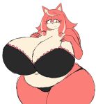 2024 accessory anthro belly big_breasts biped black_bra black_clothing black_nose black_panties black_underwear bra breasts brown_eyes canid canine canis cleavage clothed clothing conductor&#039;s_wife_(sonic) curvy_figure domestic_dog eyelashes female frilly frilly_clothing frilly_underwear hair hair_accessory hair_tie half-closed_eyes hand_on_breast hi_res huge_breasts huge_hips huge_thighs lidded_eyes lingerie looking_at_viewer mammal mature_anthro mature_female momijizx multicolored_body narrowed_eyes navel overweight overweight_anthro overweight_female panties pink_body pink_hair portrait sega smile solo sonic_the_hedgehog_(series) tan_body tan_highlights the_murder_of_sonic_the_hedgehog thick_thighs three-quarter_portrait three-quarter_view two_tone_body underwear underwear_only voluptuous wide_hips