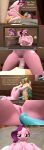  3d_(artwork) absurd_res anthro anthrofied comic condom dialogue digital_media_(artwork) duo english_text equid equine female female_penetrated genitals hasbro hi_res hitch_trailblazer_(mlp) male male/female male_penetrating male_penetrating_female mammal mlp_g5 my_little_pony papadragon69 pegasus penetration penile penile_penetration penis penis_in_pussy pipp_petals_(mlp) pussy sexual_barrier_device text vaginal vaginal_penetration wings 