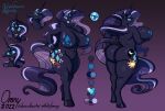  2022 anthro areola breasts cutie_mark digital_media_(artwork) equid equine female horn idw_publishing mammal my_little_pony my_little_pony_(idw) nightmare_rarity_(idw) nipples omny87 simple_background text unicorn url 