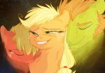 2013 applejack_(mlp) beard blonde_hair bodily_fluids crying daughter_(lore) digital_media_(artwork) earth_pony equid equine eyebrows eyes_closed facial_hair fan_character father_(lore) father_and_child_(lore) father_and_daughter_(lore) female female_feral feral freckles friendship_is_magic fur graystripe64 green_body green_eyes green_fur group hair haralson_(graystripe64) hasbro hi_res honey_blossom_(graystripe64) horse male male_feral mammal mother_(lore) mother_and_child_(lore) mother_and_daughter_(lore) mother_and_father_(lore) my_little_pony orange_body orange_fur parent_(lore) parent_and_child_(lore) parent_and_daughter_(lore) pony ponytail red_body red_fur smile tears teeth trio
