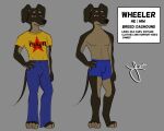 animal_humanoid anthro canid canid_humanoid canine canine_humanoid canis dachshund dog_humanoid domestic_dog hi_res humanoid hunting_dog invalid_tag male mammal mammal_humanoid model_sheet original_character ozzie_cat solo