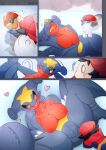  &lt;3 alpha_pok&eacute;mon anthro big_breasts bodily_fluids breasts dragon female garchomp genital_fluids genitals hi_res hinata_sakamoto human mammal nintendo nipples nude pok&eacute;ball pok&eacute;mon pok&eacute;mon_(species) pokemon_legends_arceus pussy smile video_games 