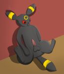  bodily_fluids eeveelution feral generation_2_pokemon genital_fluids genitals hi_res internallati male nintendo penis pokemon pokemon_(species) precum solo umbreon 