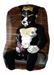  absurd_res anthro artist_fairypossum canid canine canis clothed clothing digital_media_(artwork) domestic_dog erection fairypossum genitals hi_res male mammal open_mouth penis solo 