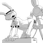  20daysapple anthro anthro_penetrated censored censored_genitalia censored_penis dominant dominant_humanoid dr._football duo glitch_productions humanoid humanoid_on_anthro humanoid_penetrating humanoid_penetrating_anthro jax_(tadc) lagomorph leporid male male/male mammal penetration rabbit sex simple_background submissive submissive_anthro the_amazing_digital_circus white_background 