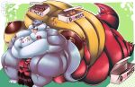  absurd_res anthro belly big_belly big_breasts big_moobs big_nipples breasts dark_hair dessert doughnut doughnut_box doughnut_in_mouth dragon duo face_fucking fellatio female food food_fetish food_play freckles fur grey_body grey_fur hi_res irrumatio jelly_(food) jelly_doughnut lionberrymochi long_tail male male/female mammal moobs mustelid mythological_creature mythological_scalie mythology navel nipples nude obese obese_anthro obese_female obese_male oral otter overweight overweight_anthro overweight_female overweight_male pastry penile red_body red_scales scales scalie sex sitting sitting_on_another size_difference straddling straddling_head sucking tail thick_thighs white_body white_fur wide_hips yellow_body yellow_scales 
