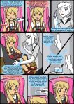  2019 anthro biped collaboration comic detailed_background dialogue duo english_text eyes_closed female fur hair hi_res kammypup_(artist) runt_(artist) sitting standing text young 