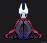  animated arthropod blush breasts cloak clothing digital_media_(artwork) female genitals hollow_knight hornet_(hollow_knight) low_res mostly_nude pixel_(artwork) pixel_animation presenting pussy red_cloak signature snaif solo spread_legs spreading team_cherry video_games 