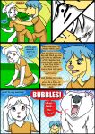  2020 anthro biped clothing collaboration comic detailed_background dialogue english_text female fur group hair hi_res kammypup_(artist) mammal runt_(artist) shirt sitting speech_bubble standing text topwear trio ursid 