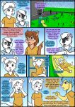  2020 anthro biped clothing collaboration comic detailed_background dialogue english_text eyes_closed eyewear female fur glasses group hair hi_res kammypup_(artist) lying runt_(artist) shirt speech_bubble standing text topwear 