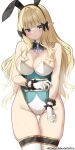  1girl absurdres breasts highres playboy_bunny princess_connect! saren_(princess_connect!) yamano_rokamizu 