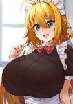  absurdres alternate_costume breasts enmaided highres huge_breasts maid tenneko_yuuri tsurumaki_maki voiceroid 