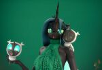  3d_(artwork) 4k anthro anthrofied arthropod blep changeling clothing digital_media_(artwork) dongly12 female friendship_is_magic group hi_res meme meme_clothing my_little_pony queen_chrysalis_(mlp) source_filmmaker sweater tongue tongue_out topwear virgin_killer_sweater 