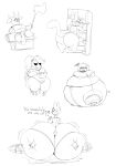 2020 2_horns 3_claws 3_fingers 3_toes 4_fingers absurd_res accessory ahoge ambiguous_gender ambiguous_pov anatomically_inaccurate anthro appliance asking avian axe barefoot bear belly belt beverage_can big_belly big_breasts big_butt biped bird boots bored bottom_heavy bottomwear bovid breasts butt butt_focus butt_grab butt_in_mouth butt_squish button_(fastener) caprine carrie_(qweave) catrobis cellphone cheek_tuft chest_(container) choker cigarette cigarette_in_mouth claws clothed clothed_anthro clothed_female clothing countershade_face countershade_feathers countershade_fur countershade_torso countershading curved_horn dark_sclera denim denim_bottomwear denim_clothing dewlap_(anatomy) digital_drawing_(artwork) digital_media_(artwork) disembodied_hand dress_shirt electronics emanata eye_through_hair eyebrows eyelashes eyelashes_through_hair eyewear facial_tuft fart fart_cloud feathers feet felid female female_anthro feral fingers first_person_view fluffy fluffy_hair fluffy_tail footwear fridge front_view frown full-length_portrait fur gloves goat grape_juice greyscale hair hair_accessory hair_between_eyes hand_on_butt handpaw hands_on_hips handwear head_turned hi_res high_heeled_boots high_heels hindpaw holding_axe holding_cellphone holding_object holding_phone holding_smartphone horn huge_belly huge_butt huge_thighs hyper hyper_butt jacket jeans jewelry juice_(beverage) kitchen_appliance ladder loincloth looking_at_object looking_at_phone looking_back looking_down maddeku mammal midriff mimic mimic_chest monochrome morbidly_obese morbidly_obese_anthro morbidly_obese_female multiple_images narrowed_eyes navel necklace non-mammal_breasts obese obese_anthro obese_female object_in_mouth one-piece_swimsuit open_clothing open_door open_jacket open_topwear overweight overweight_anthro overweight_female panties pants pantsless pantsless_anthro pantsless_female partially_clothed partially_clothed_anthro partially_clothed_female paws pear-shaped_figure phone ponytail pool portrait prick_ears procyonid puddle question_mark raccoon rear_view round_ears round_tail scut_tail seam_(sewing) sharp_horn sharp_teeth shirt shoes short_tail simple_background sitting sketch sketch_page skull_accessory skull_hair_accessory small_feet smartphone smoking smoking_cigarette snout solo squish standing stuck stuck_in_box sunglasses swimwear tail tail_feathers tank_top teeth thick_thighs three-quarter_view tight_clothing toe_claws toes topwear translucent translucent_hair tuft underwear water wet white_background wide_eyed wide_hipped_anthro wide_hipped_female wide_hips x-38_(maddeku) yes-no_question