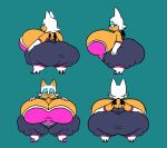  anthro big_breasts big_butt breasts butt chiropteran cleavage clothed clothing fawxen female high_heels huge_breasts huge_butt looking_at_viewer mammal rouge_the_bat sega solo sonic_the_hedgehog_(series) thick_thighs wide_hips 
