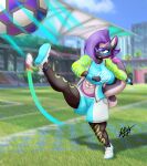  absurd_res anthro ball big_breasts biped breasts clothed clothing digital_media_(artwork) fan_character female fur hair hi_res kick kicking_balls mammal nintendo nintendo_switch nintendo_switch_sports open_mouth rodent sciurid shaded shieradevil signature soccer soccer_ball soccer_field solo sport tamila_(shieradevil) thick_thighs video_games 