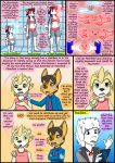  2021 anthro biped collaboration comic detailed_background dialogue diaper english_text female fur group hair hi_res kammypup kammypup_(artist) male runt_(artist) speech_bubble standing text young 