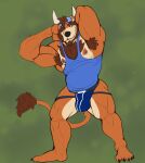  absurd_res bovid bovine cattle clothing heartlessfang hi_res hybrid invalid_tag jock jockstrap mammal muscular nsfw underwear ursid ych 