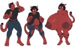  anthro areola big_areola big_breasts breast_expansion breasts clothing drugs expansion felid female fur gender_transformation huge_breasts hyper hyper_breasts jokku male mammal mtf_transformation muscular muscular_male pantherine red_body red_fur solo tiger transformation venor wardrobe_malfunction 