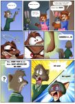  2024 4_fingers aircraft angry anthro bottomwear brown_body brown_fur canid canine cheek_tuft clothed clothing comic dialogue disney duke_weaselton english_text european_rabbit facial_tuft fairytalesartist female fingers flying fox fur gideon_grey green_eyes group growth helicopter hi_res judy_hopps lagomorph least_weasel leporid macro macro_anthro macro_male male mammal multicolored_body multicolored_fur mustelid musteline nick_wilde oryctolagus outside pawpads pivoted_ears police police_officer purple_eyes rabbit rabbit_ears red_eyes red_fox rodent sciurid shirt shorts size_difference speech_bubble spiral_eyes text topwear tree_squirrel true_fox true_musteline tuft vehicle weasel zootopia 