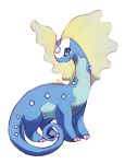  animal_focus aurorus blue_eyes bright_pupils claws closed_mouth commentary full_body ieaka looking_at_viewer no_humans pokemon pokemon_(creature) simple_background solo standing transparent_background white_pupils 