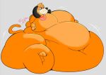 ambiguous_gender anthro back_fat belly belly_folds belly_jiggle belly_rolls belly_squish big_belly big_breasts big_butt black_body black_ears black_eyes black_fur black_nose bloat bloated blue_pupils breasts butt butt_jiggle canid canine canis deep_navel domestic_dog duck_hunt duck_hunt_dog fat_folds fat_jiggle fat_rolls fat_squish fur grey_background head_tuft huge_belly huge_breasts huge_butt huge_hips huge_thighs hunting_dog hyper hyper_belly hyper_butt hyper_hips hyper_thighs jiggling lidded_eyes mammal morbidly_obese morbidly_obese_ambiguous morbidly_obese_anthro navel nintendo nude obese obese_ambiguous obese_anthro orange_body orange_fur overweight overweight_ambiguous overweight_anthro pink_tongue pupils signature simple_background solo squish tan_body tan_fur tan_muzzle terito thick_body thick_thighs tongue tongue_out tuft wide_hipped_ambiguous wide_hipped_anthro wide_hips