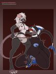 absurd_res ball_gag bdsm breasts cage chastity_device clothing dominant dominant_male dominatrix female gag generation_2_pokemon genitals gimp hi_res invalid_tag leather legendary_pokemon legwear lugia male mammal murid murine nintendo penis petplay pokemon pokemon_(species) presenting presenting_breasts pussy rat roddent rodent roleplay scalesindark skaven stepping stockings text urethral url warhammer_(franchise)