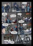 2025 3_fingers 4_arms 4_eyes agent_iskra_(darth_biomech) alien angry anthro balding biped blue_eyes claws clenched_teeth clothed clothing colored comic darth_biomech dialogue dialogue_box english_text female fingers frown furgonomics gharr_neht_ra grey_hair group hair hi_res human inside leaving_the_cradle male mammal multi_arm multi_eye multi_limb nea_khtara open_mouth purple_eyes purple_hair raharr red_eyes red_hair scar speech_bubble tail tail_clothing teeth text unknown_language url white_claws yellow_eyes zane_htrua_sha