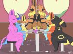 2d_animation anal_beads animated anthro arms_tied balls bdsm big)butt big_balls big_breasts big_penis bodily_fluids bondage bound breasts butt buttplug cafe chair cum cum_collecting cum_in_mouth cum_inside cum_on_ground deep_throat dengon dildo drinking drinking_cum dripping eevee eeveelution espeon eyes_closed female feral flareon frame_by_frame furniture gag generation_1_pokemon generation_2_pokemon genital_fluids genitals group group_sex huge_balls huge_penis humanoid_genitalia humanoid_penis jolteon larger_female legs_tied male nintendo on_chair oral oral_penetration penetration penile penis penis_milking penis_nursing plug_(sex_toy) pokemon pokemon_(species) saliva saliva_drip saliva_on_penis saliva_string sex sex_toy simple_background sitting sitting_on_chair size_difference small_but_hung smaller_male table thick_thighs umbreon vaporeon