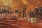  6+boys army bantha edouard_groult gun holding holding_gun holding_staff holding_weapon multiple_boys sand staff star_wars stormtrooper tatooine tusken_raider weapon 